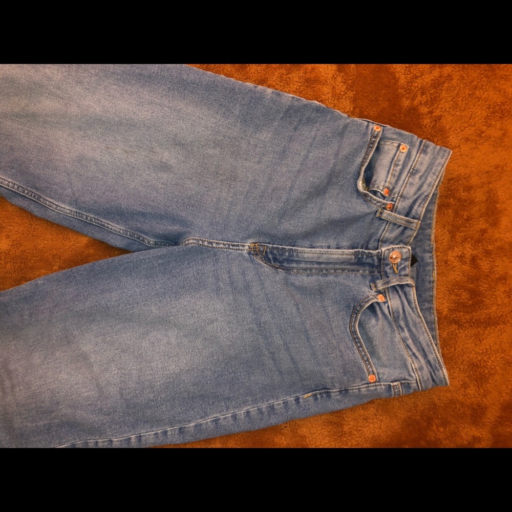 High Waisted Mom Jeans
